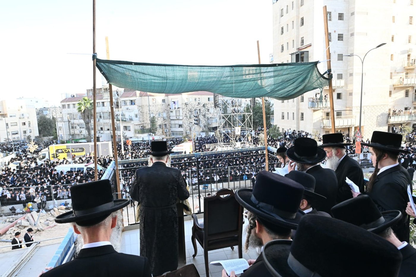 האדמו"ר מדארג בעצרת המיליון - חשון תשפ"ו