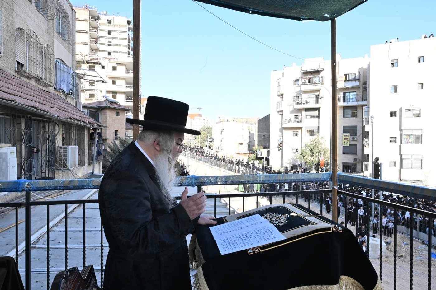 האדמו"ר מדארג בעצרת המיליון - חשון תשפ"ו