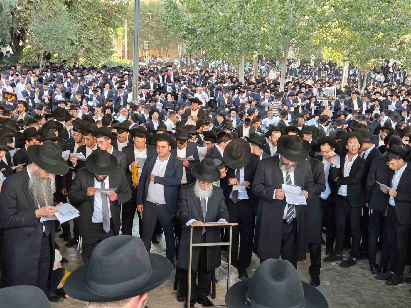 הגאון רבי זמיר כהן בעצרת המיליון - חשון תשפ"ו