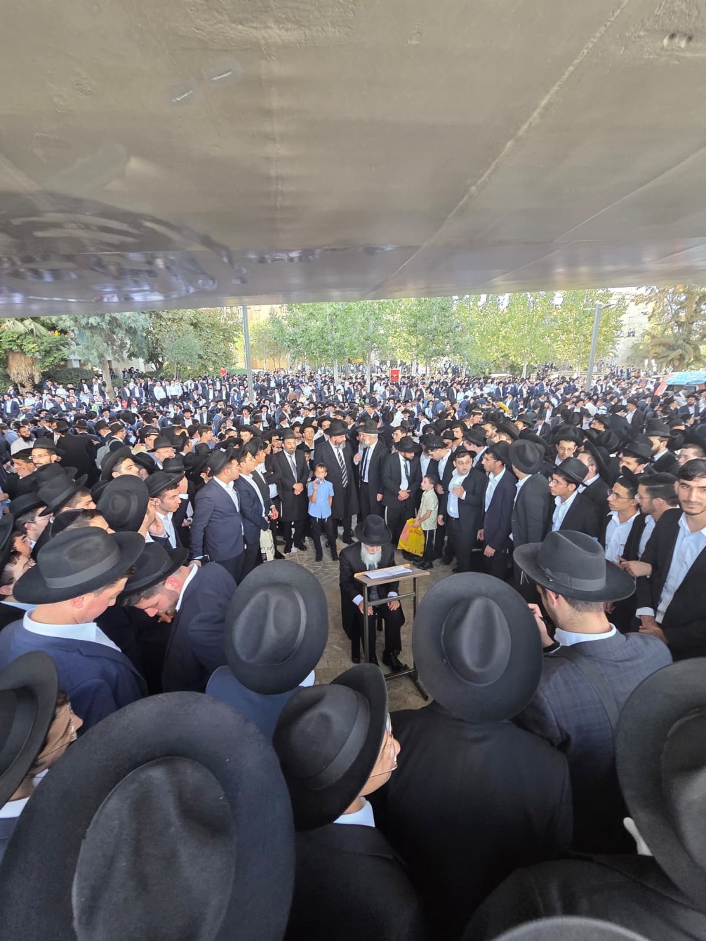 הגאון רבי זמיר כהן בעצרת המיליון - חשון תשפ"ו