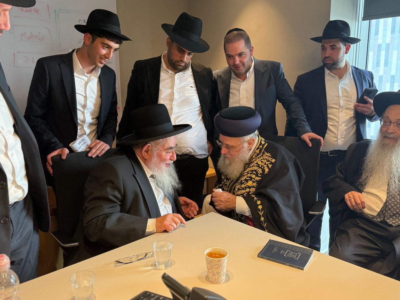 חברי מועצת חכמי התורה בעצרת המיליון