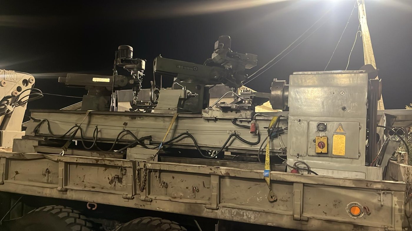 איתור מחרטות לייצור אמצעי לחימה בחברון ומעצר של כ-72 חשודים