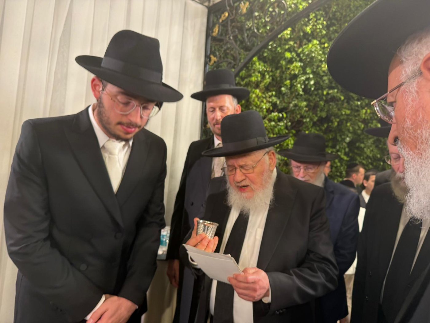 שמחת נישואי בת הרב אשר ויזל