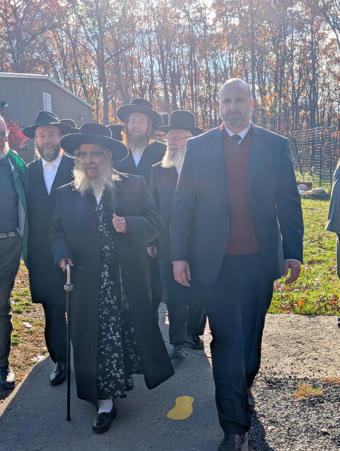 האדמו"ר מסאטמר בביקור בכלא בארה"ב