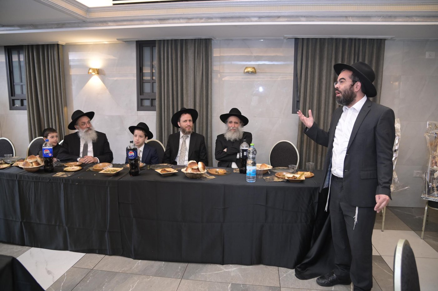 שמחת בר המצווה לנכד הגאון רבי איתמר גרבוז 