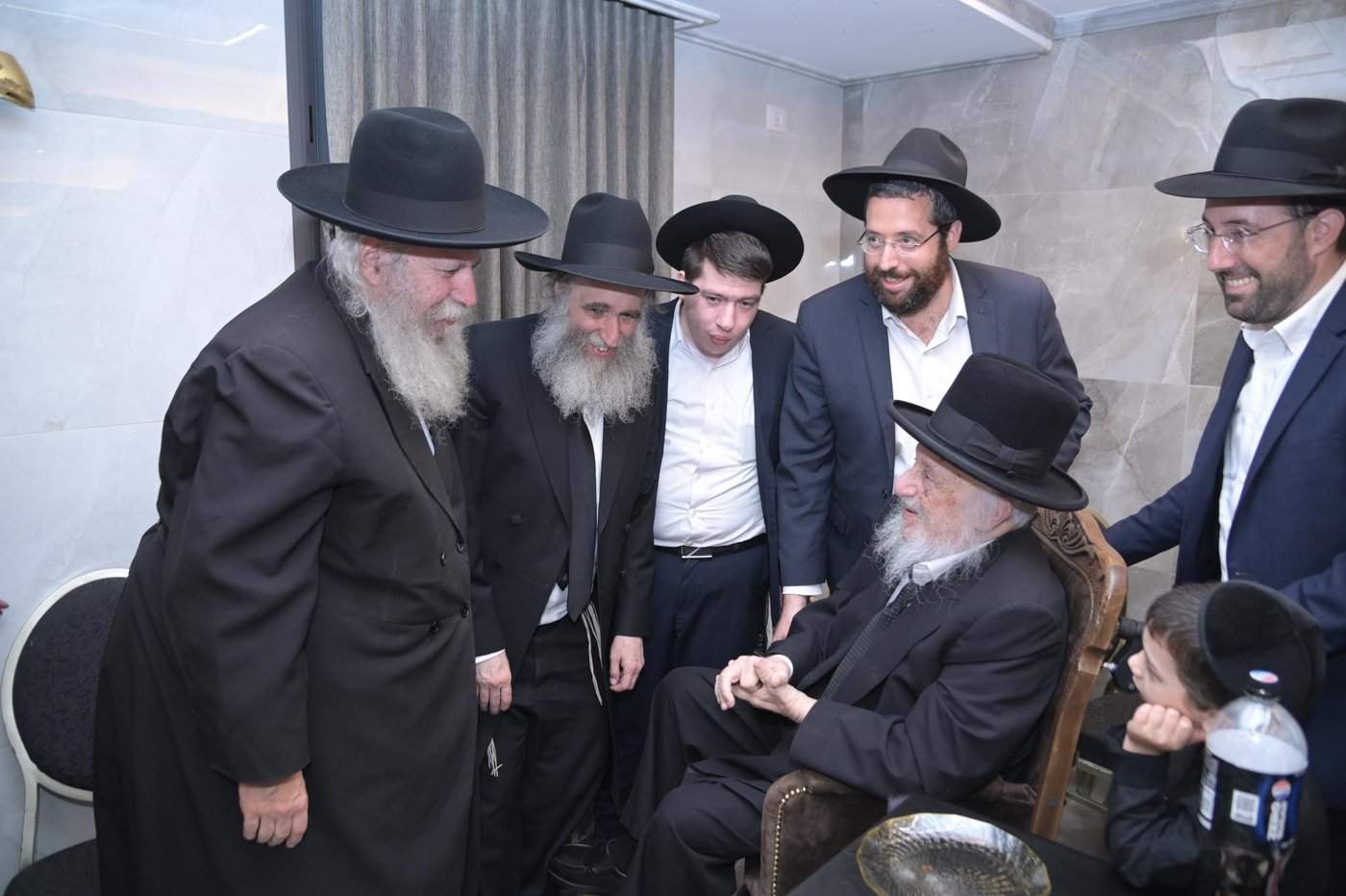 שמחת בר המצווה לנכד הגאון רבי איתמר גרבוז 