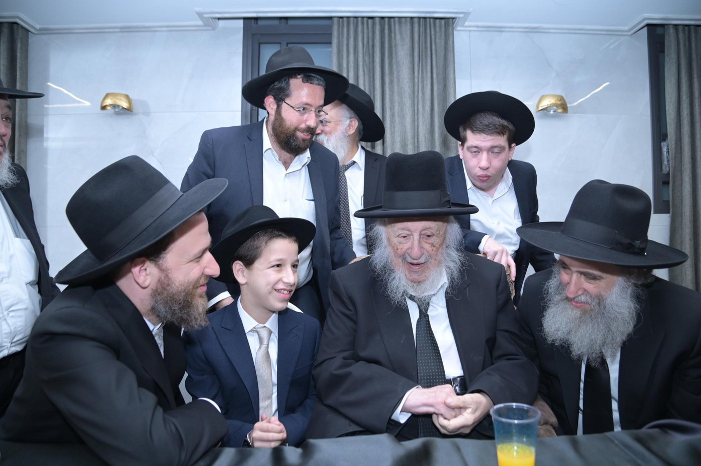 שמחת בר המצווה לנכד הגאון רבי איתמר גרבוז 