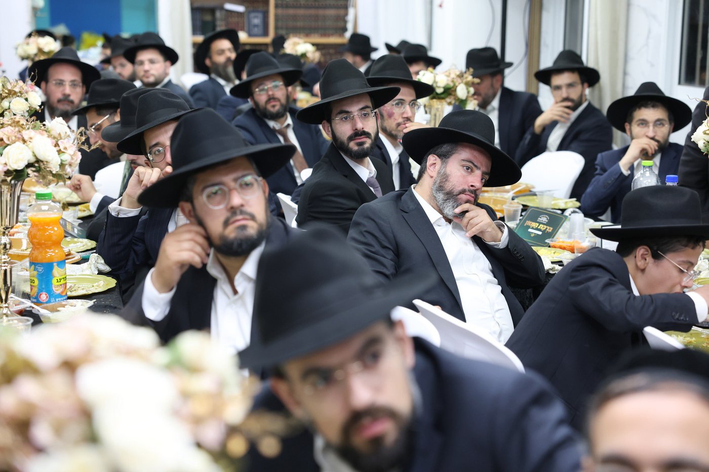 מעמד 'כבוד התורה' בקהילת 'חניכי הישיבות' בקרית הרצוג