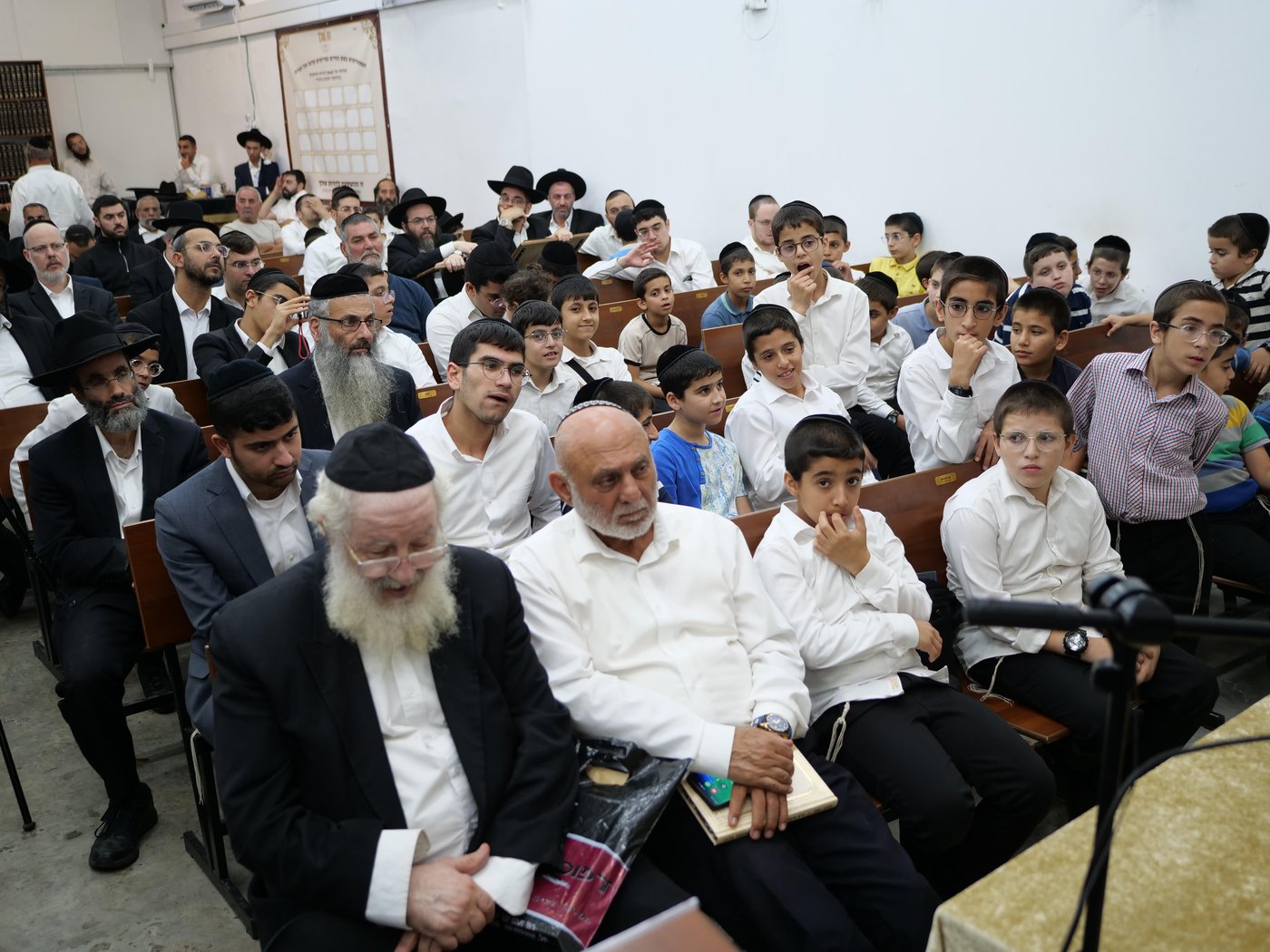 עצרת הספד על הילד אריה לוי ז"ל 