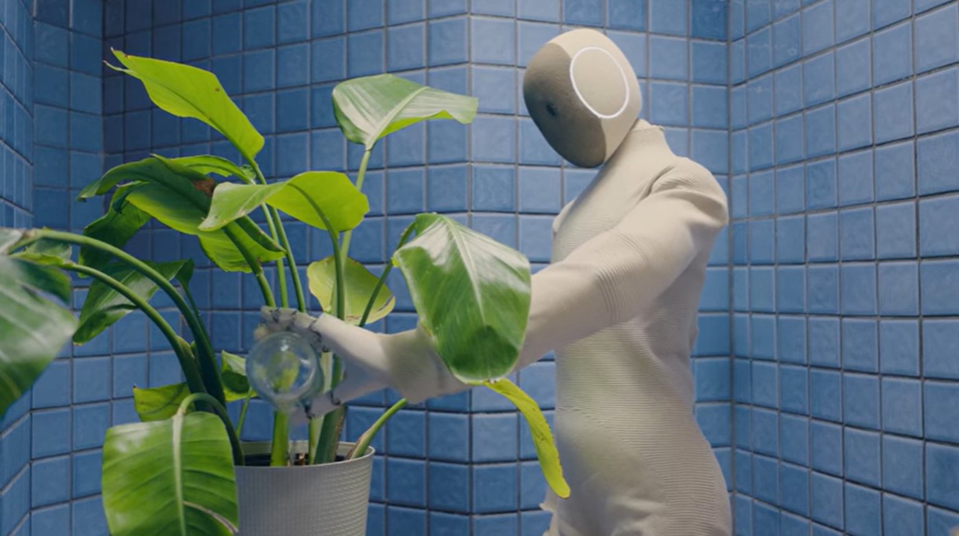 משקה עציצים בכוחות עצמו