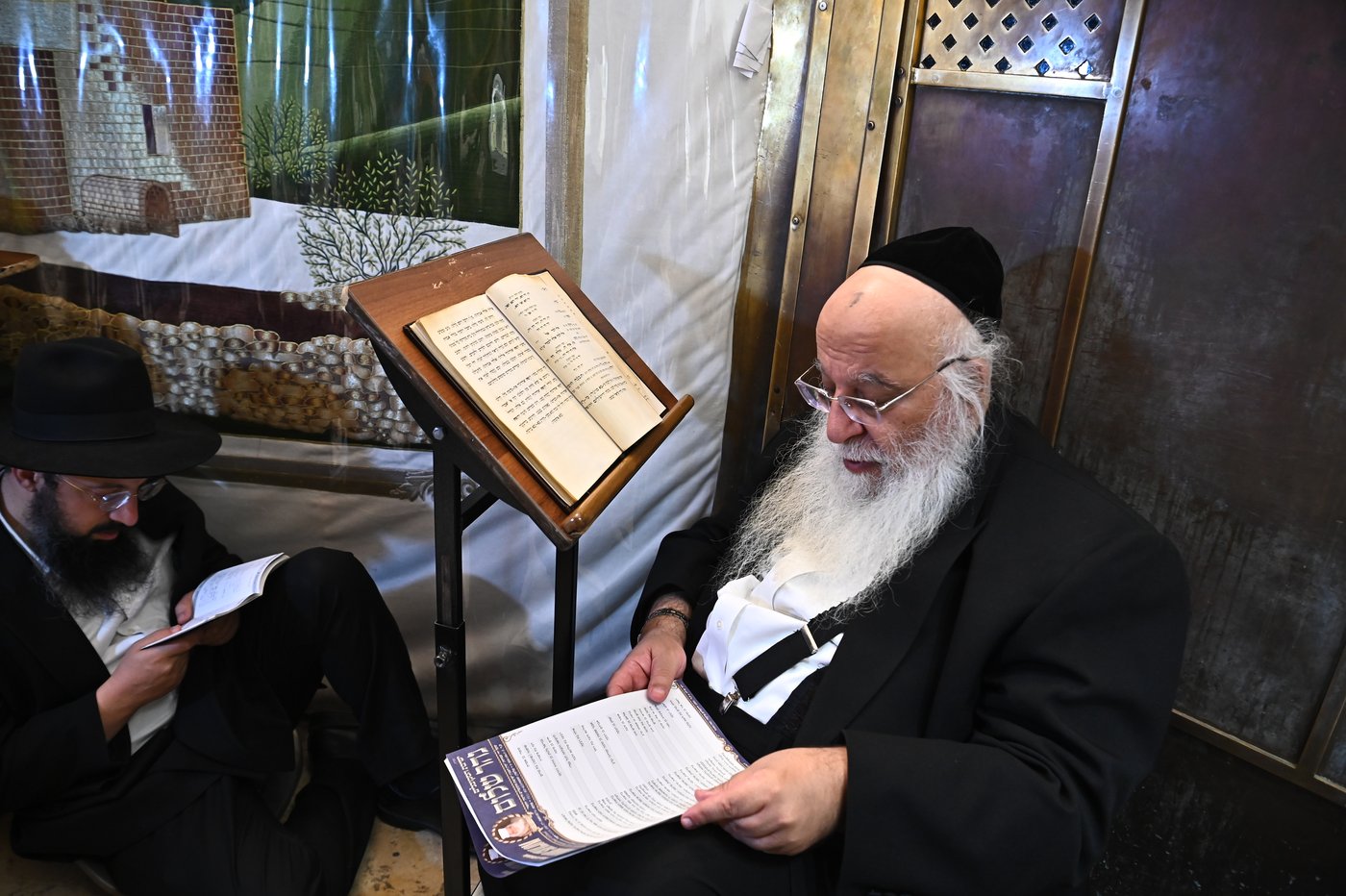 המקובל הגאון הרב בניהו שמואלי בקבר רחל