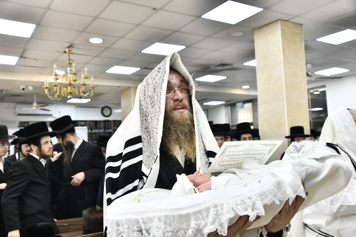 שמחת הברית בחצרות שבט הלוי - נדבורנה חיפה