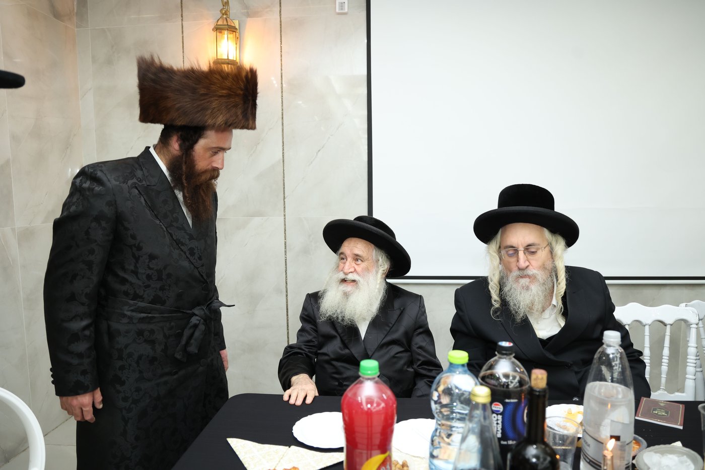 שמחת הבר מצוה לבן הרב אלימלך וייס 