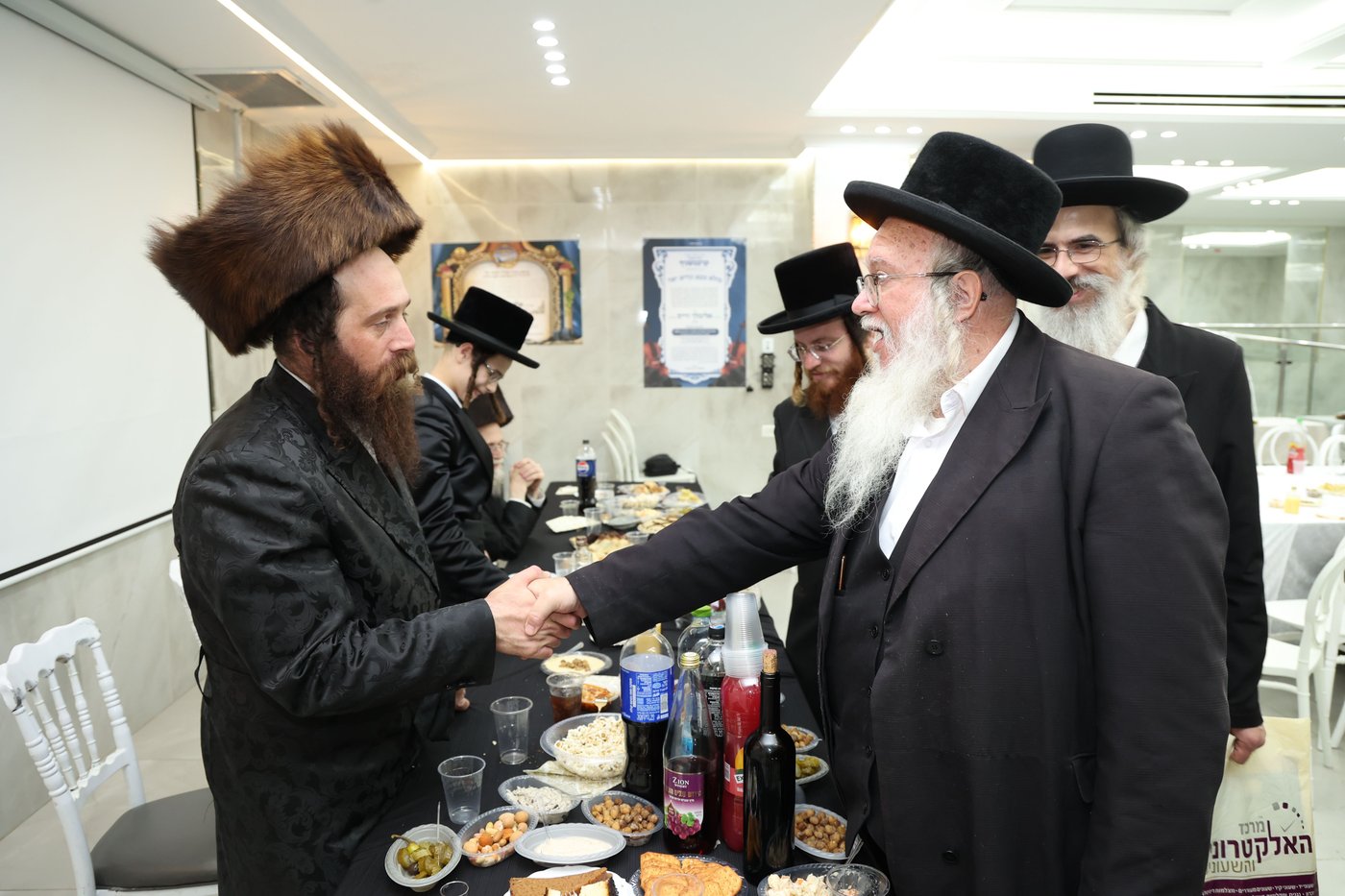 שמחת הבר מצוה לבן הרב אלימלך וייס 