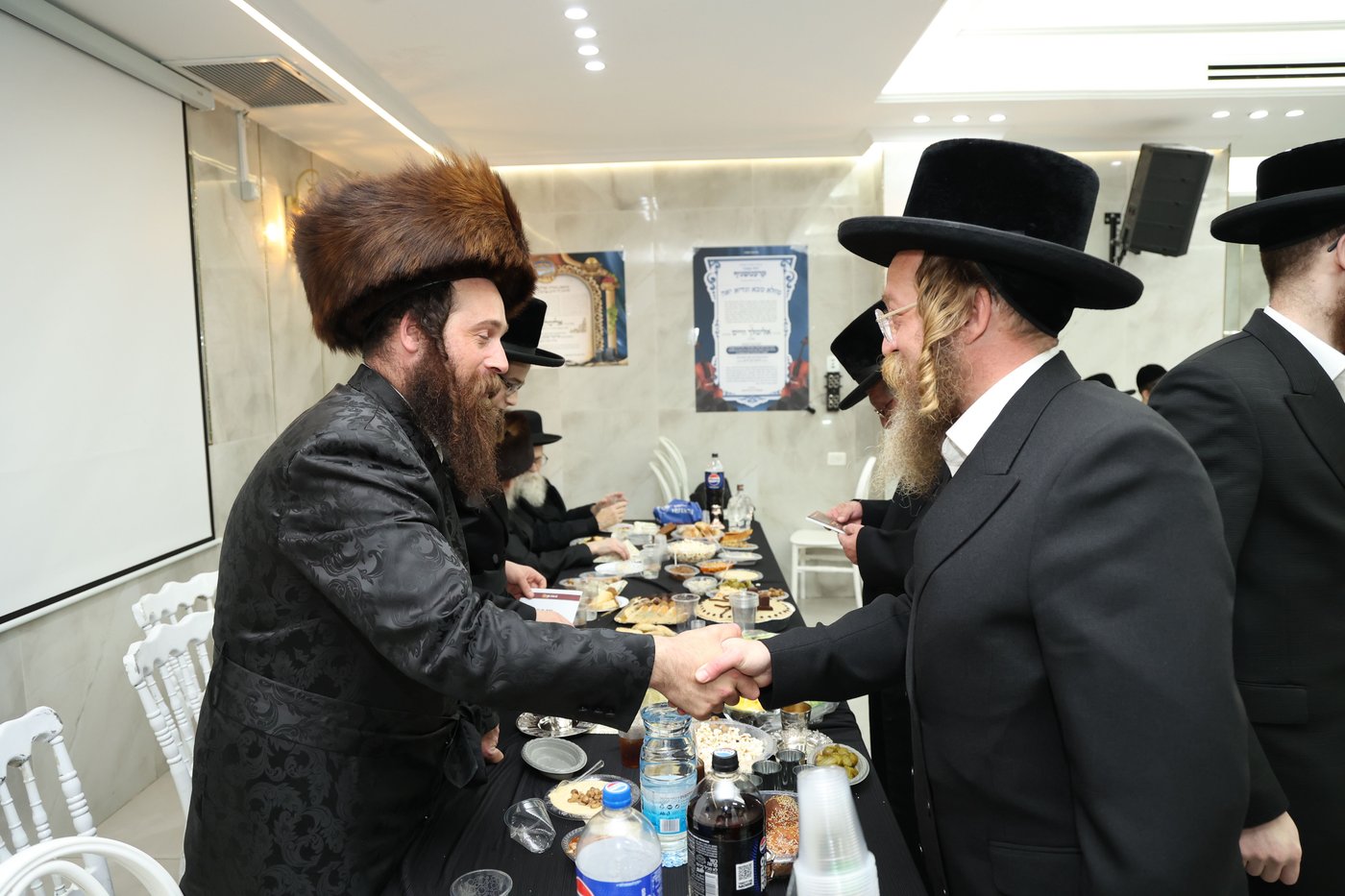 שמחת הבר מצוה לבן הרב אלימלך וייס 