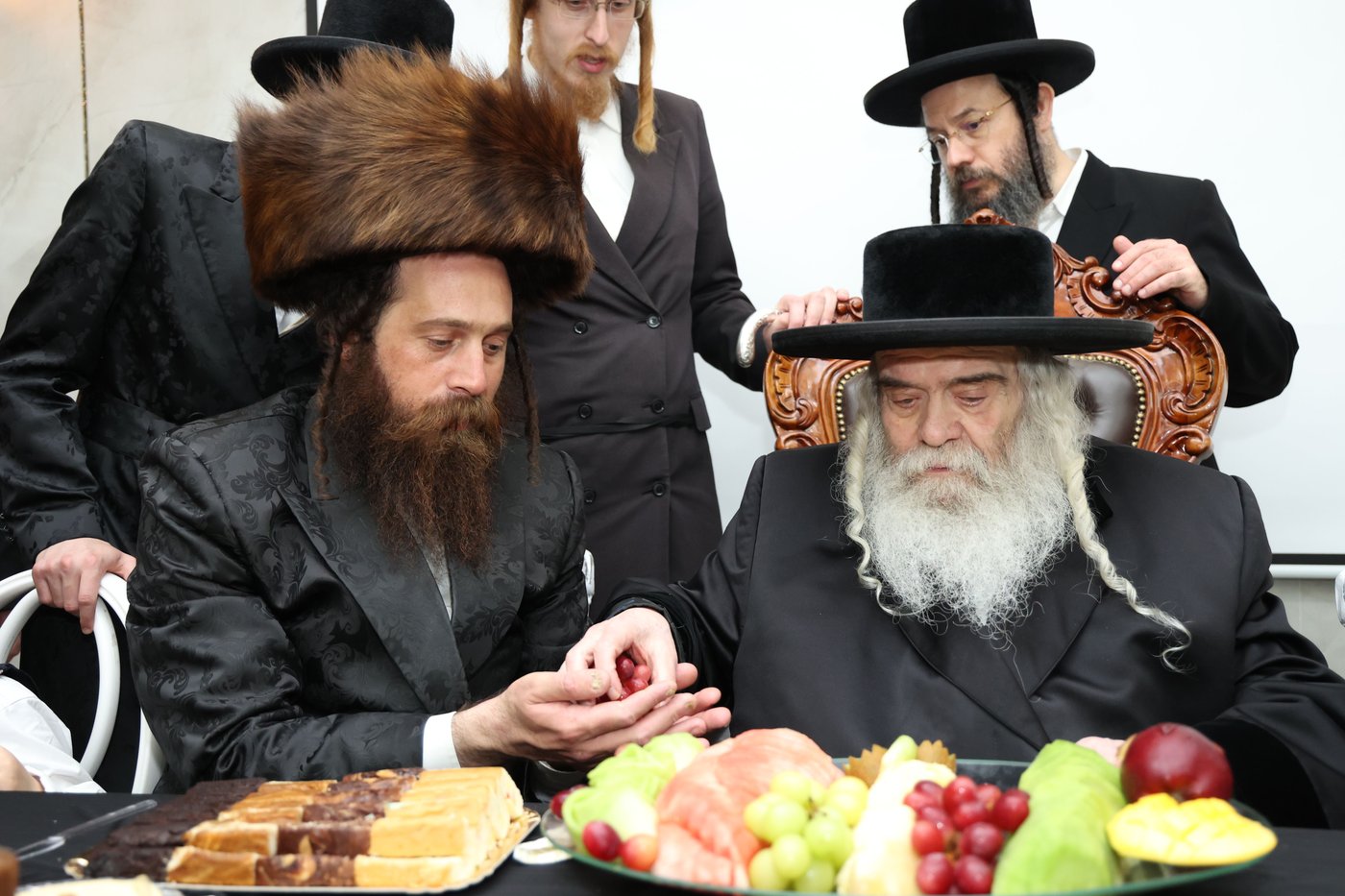 שמחת הבר מצוה לבן הרב אלימלך וייס 