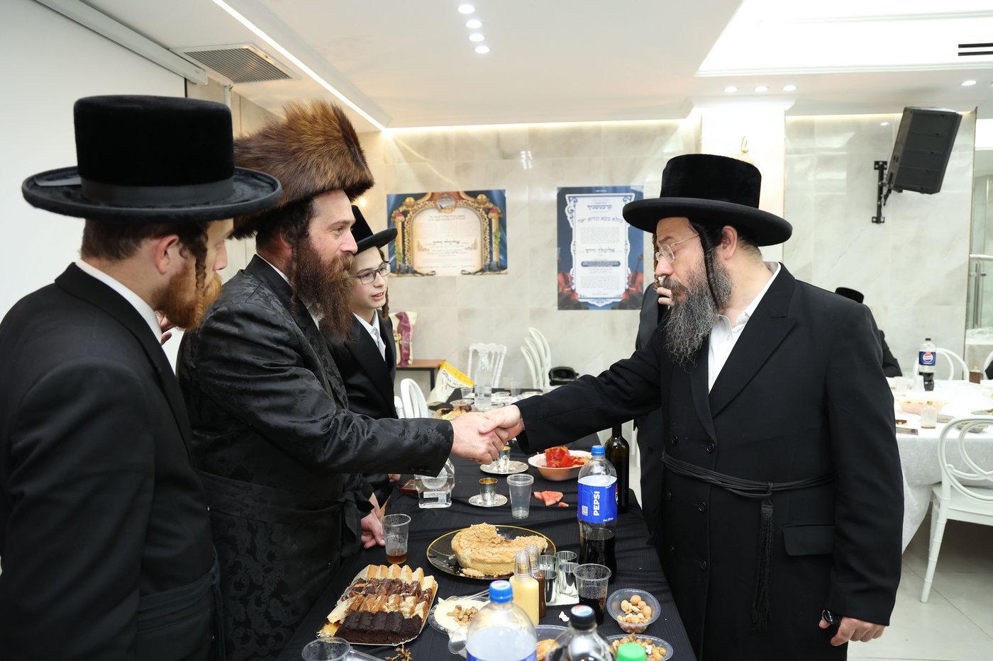 שמחת הבר מצוה לבן הרב אלימלך וייס 