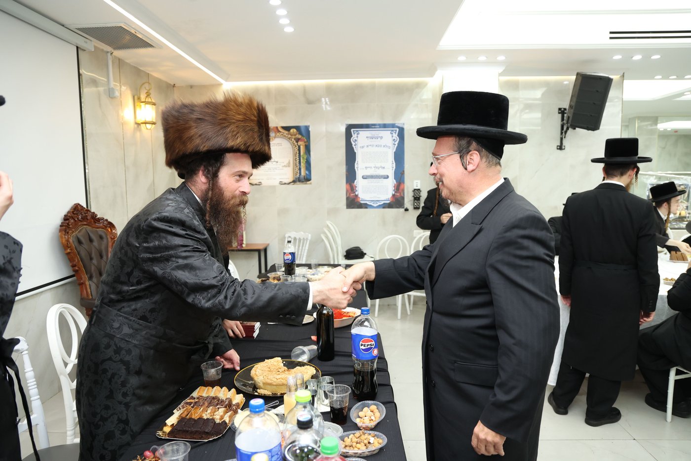 שמחת הבר מצוה לבן הרב אלימלך וייס 