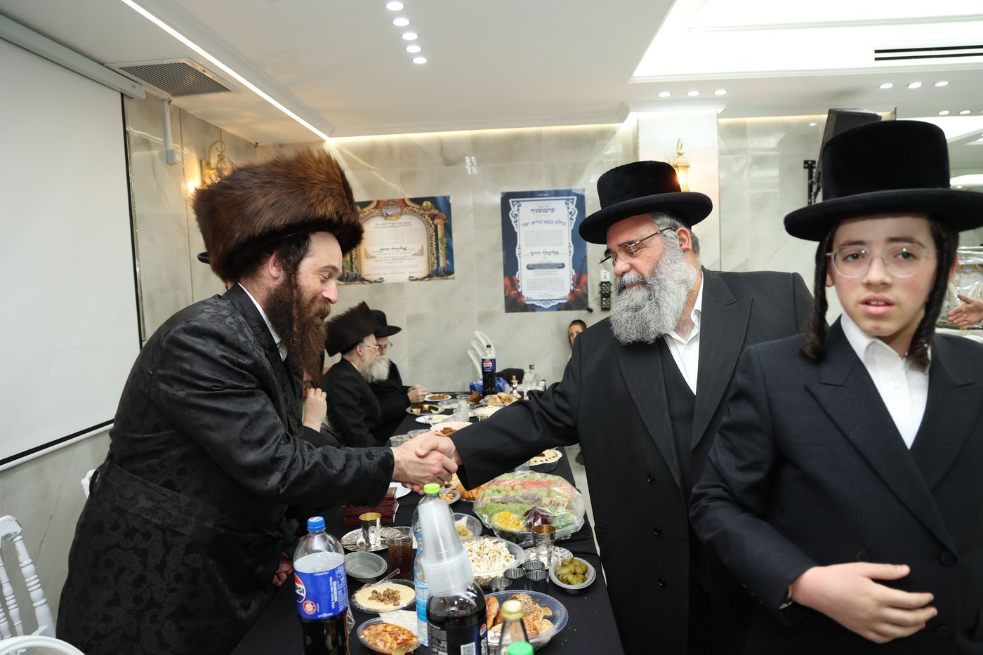 שמחת הבר מצוה לבן הרב אלימלך וייס 