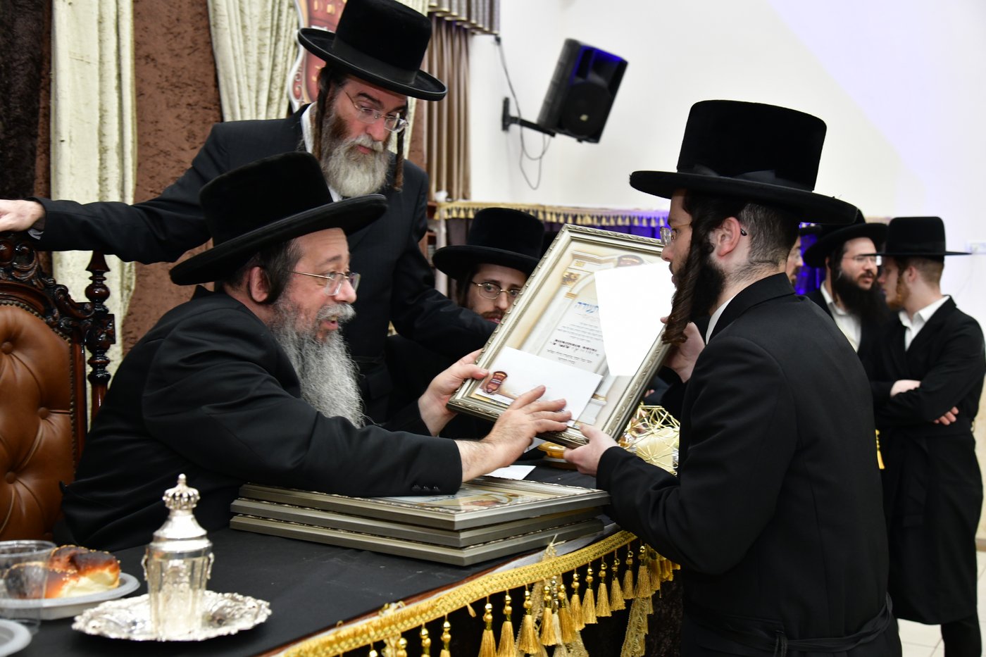 מעמד סיום חמשה חומדשי תורה ב'שבט הלוי'