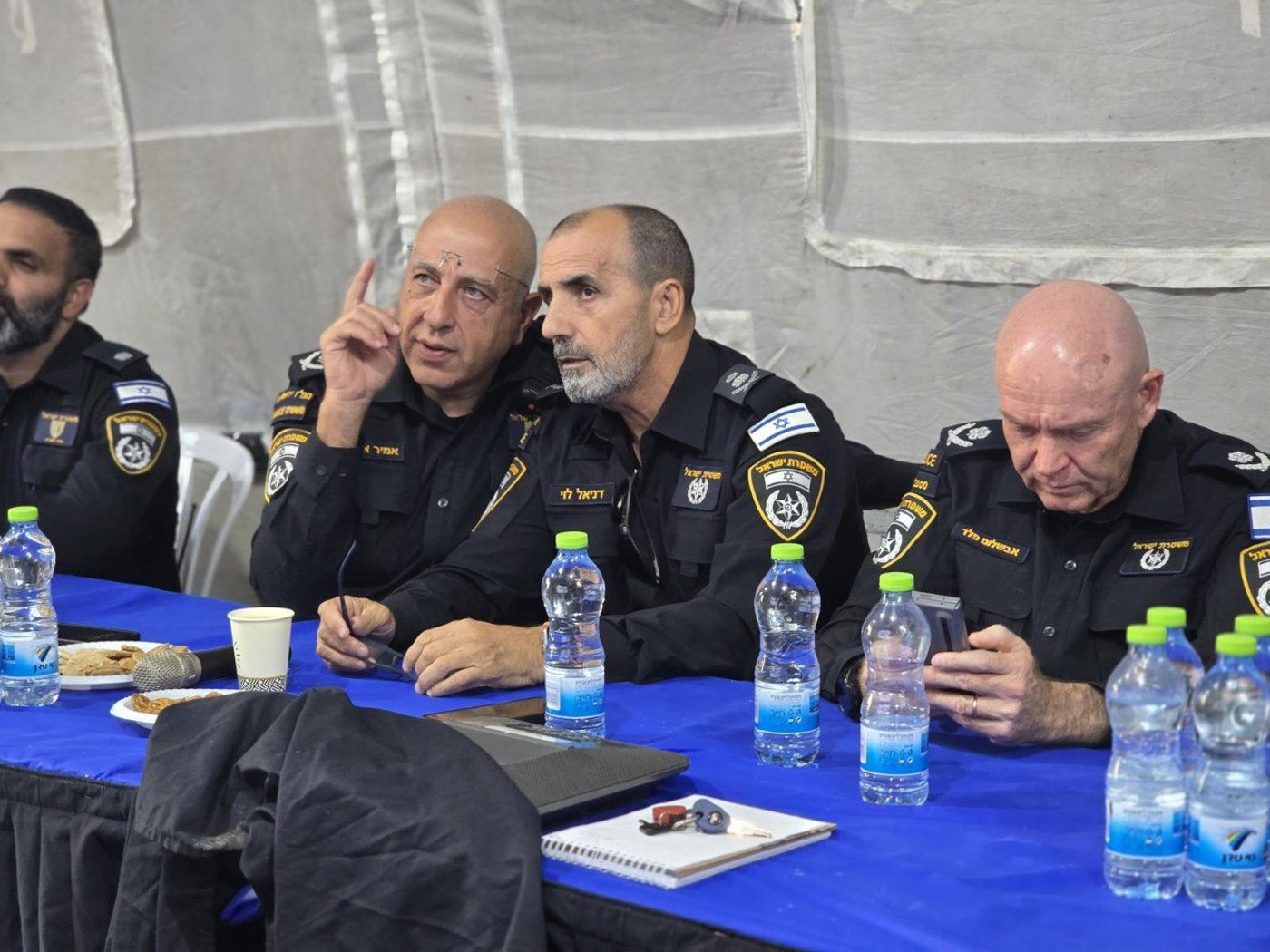 מפכ"ל המשטרה דני לוי בהערכת מצב 