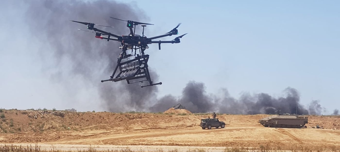 רחפנים תוקפים