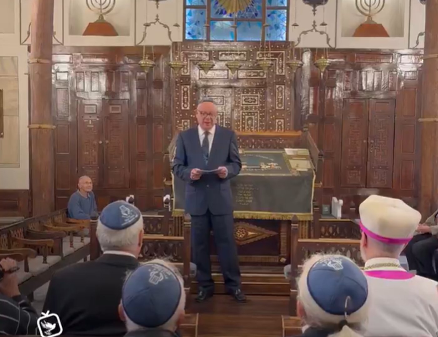 הפתיחה המרגשת של בית הכנסת ימבול בטורקיה