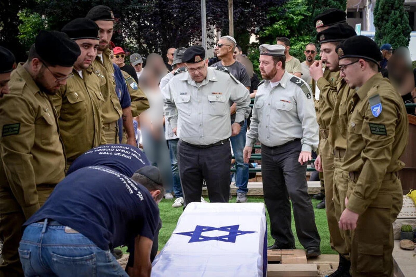 הלוויית החייל שהושב מעזה, עוז דניאל הי"ד | ארכיון