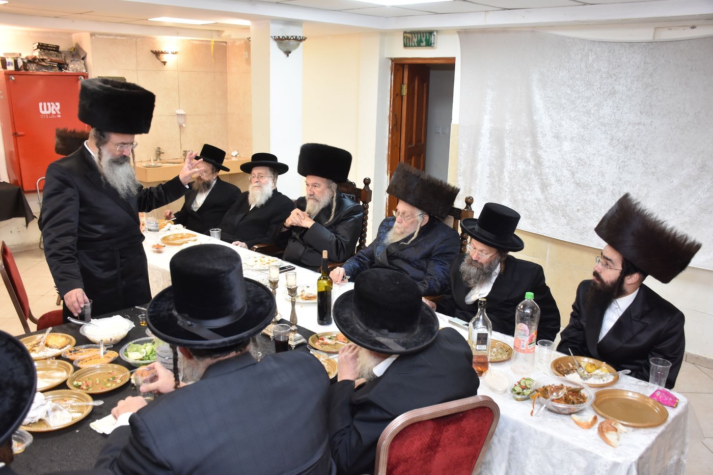 שמחת הברית לנין האדמו"ר מאשלג, ונכד להרב שמעלקא בידרמן