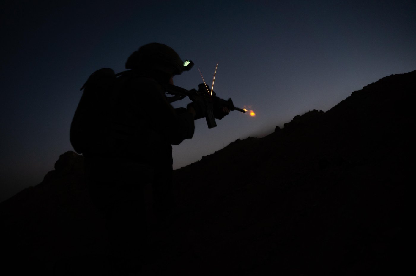 פעילות כוחות צוות הקרב של חטיבת הראל (10) במרחב הקו הצהוב בחאן יונס