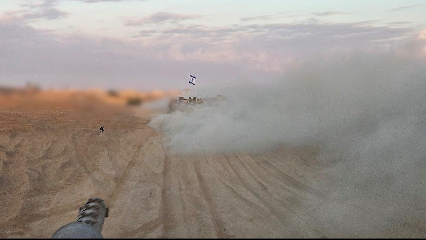 פעילות כוחות צוות הקרב של חטיבת הראל (10) במרחב הקו הצהוב בחאן יונס