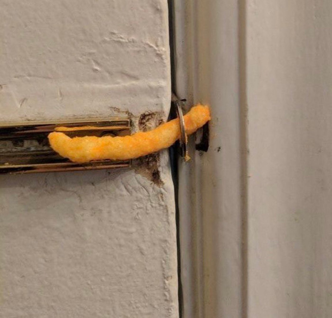 לפי גולשים, כך נראה מנעול הכניסה למוזיאון הלובר. משעשע