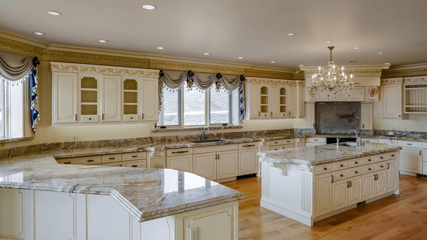 אחד המטבחים בבית