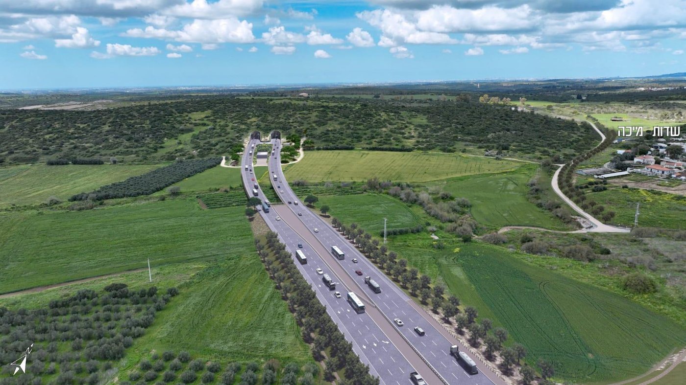 תכנון הכביש החדש