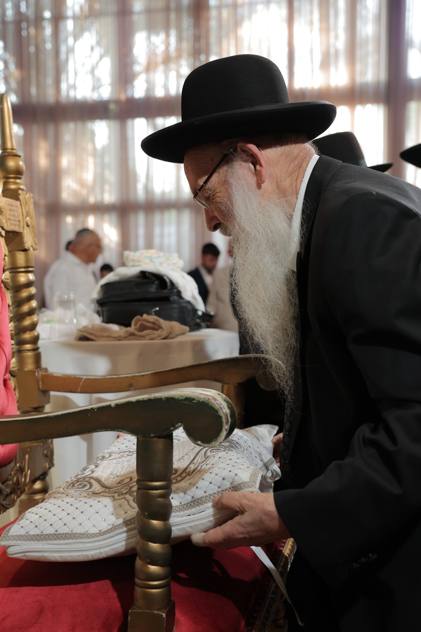 שמחת הברית מילה לנין הגאון רבי משה מאיה