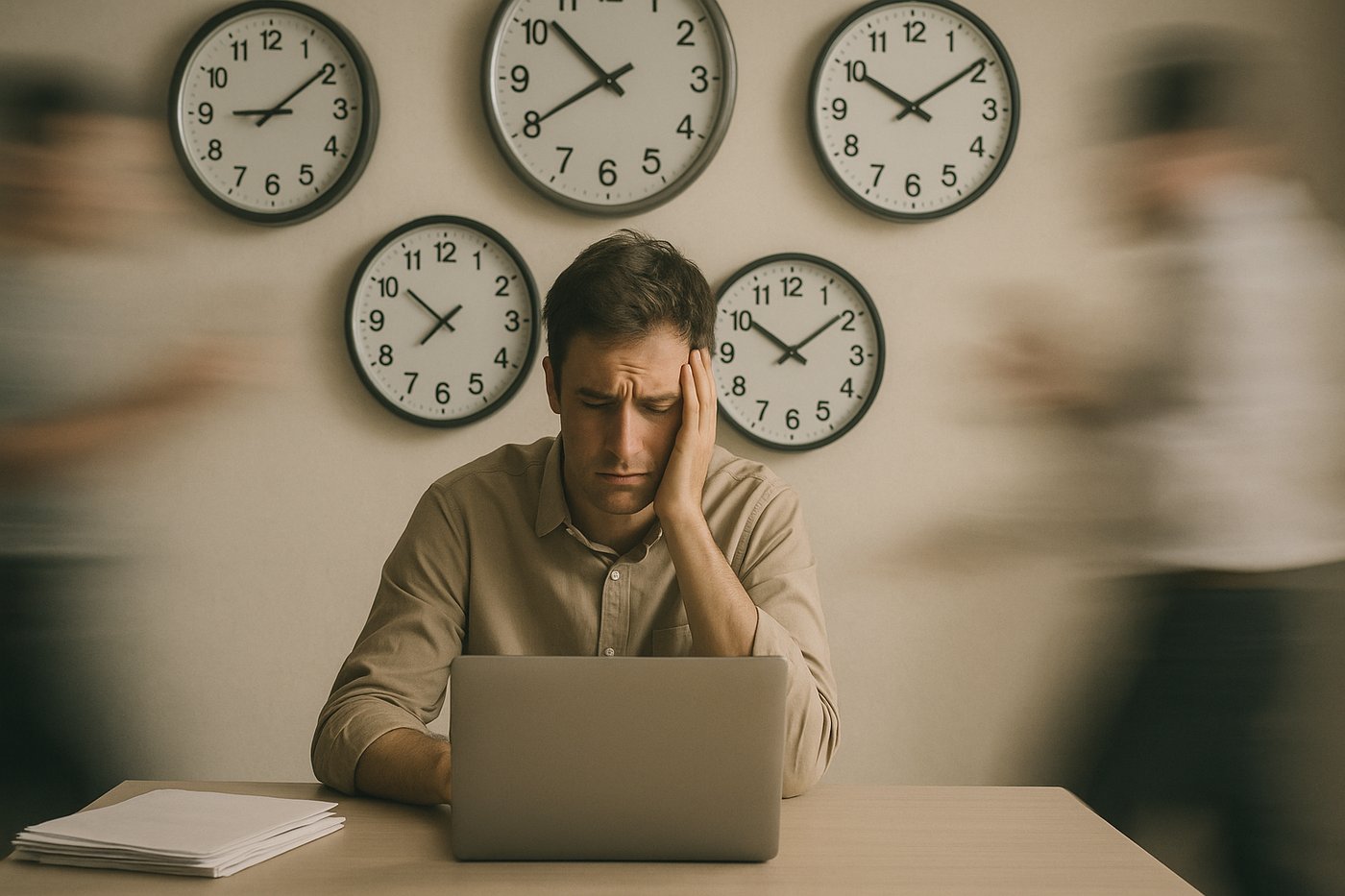 כאילו לא עשינו דבר. תחושת השחיקה מהעומס בעבודה