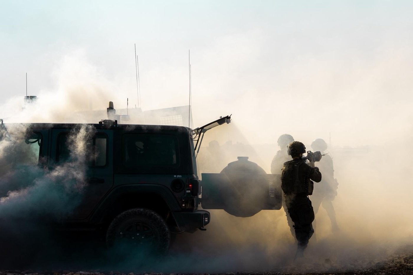 פעילות כוחות היבשה בתרגיל הדו-אוגדתי בפיקוד המרכז