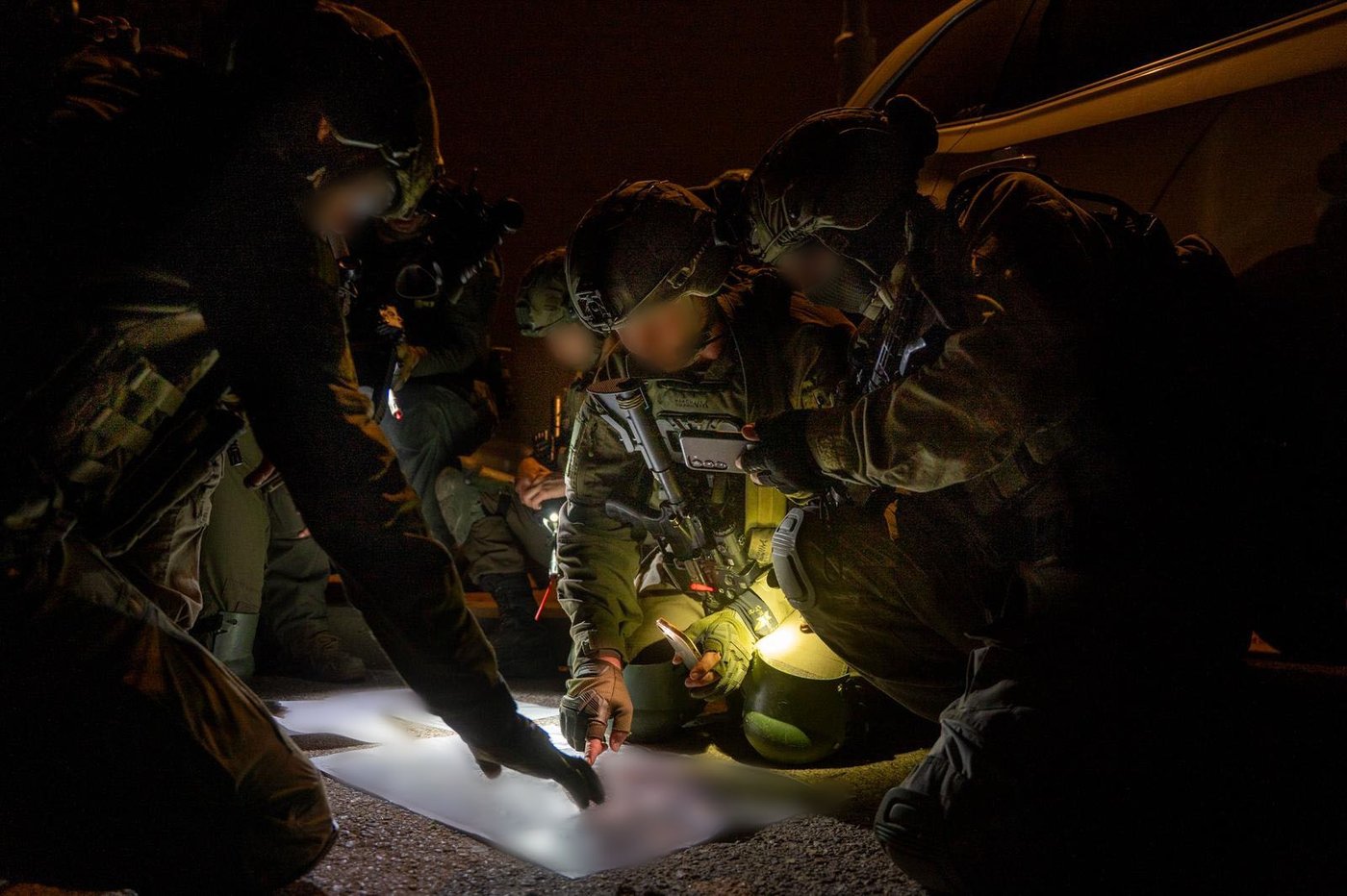 פעילות כוחות היבשה בתרגיל הדו-אוגדתי בפיקוד המרכז