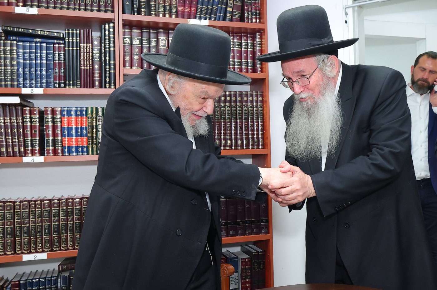 הגאון ר' משה דוד ליפקוביץ בביקור אצל הגרמ"ה הירש