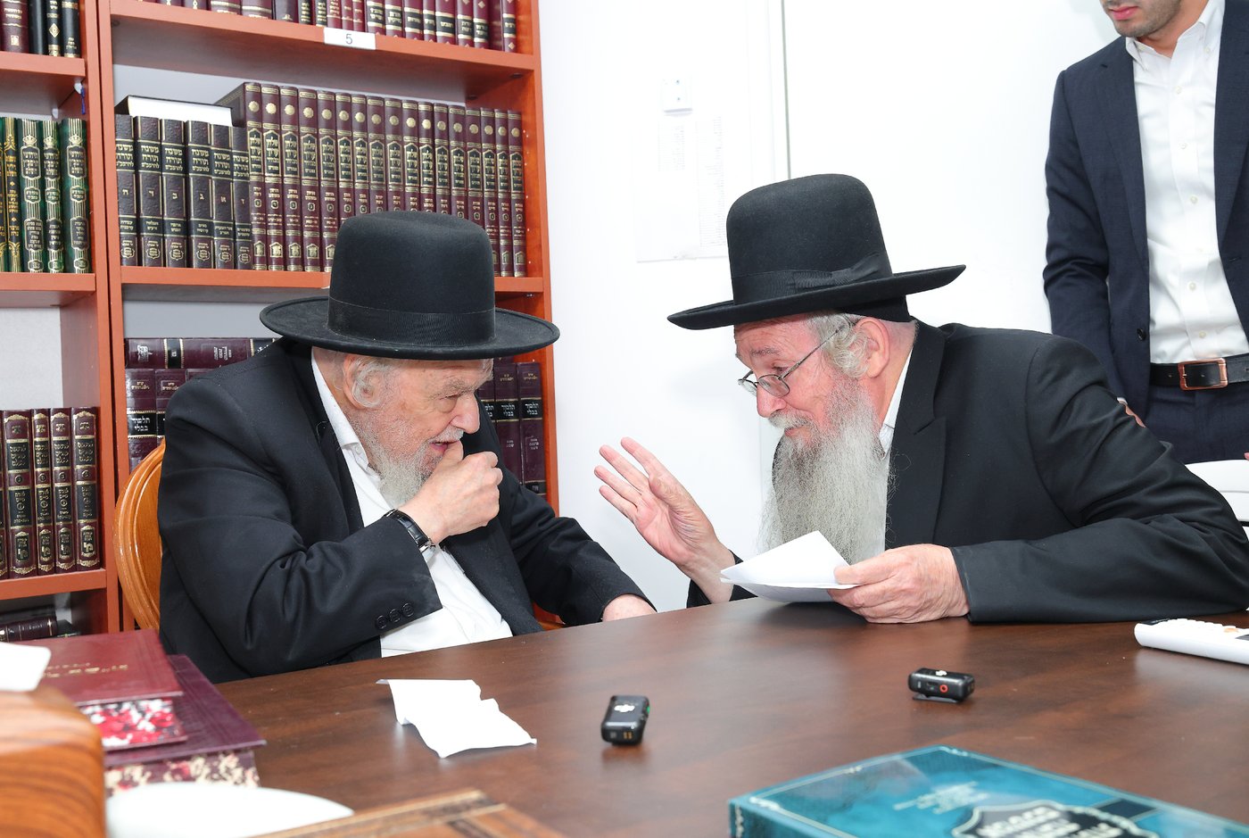 הגאון ר' משה דוד ליפקוביץ בביקור אצל הגרמ"ה הירש