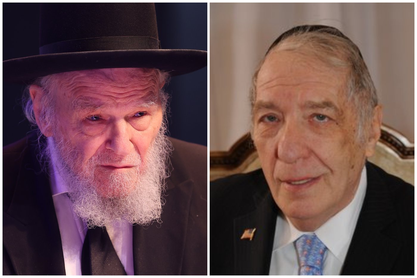 העסקן האמריקני הרב רוני גרינוולד ז"ל וראש הישיבה הגרמ"ה הירש