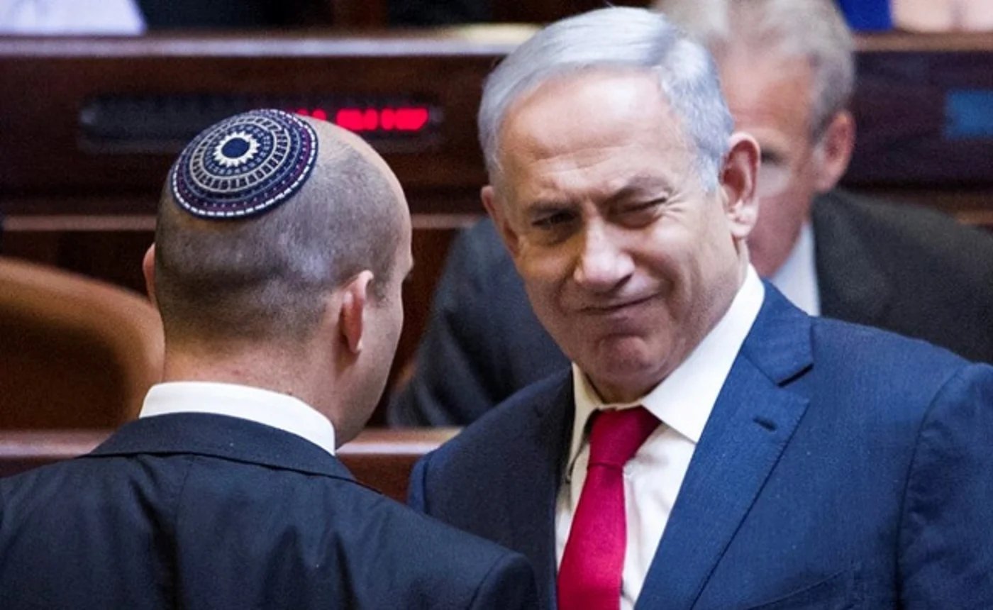 נתניהו ובנט. ארכיון 