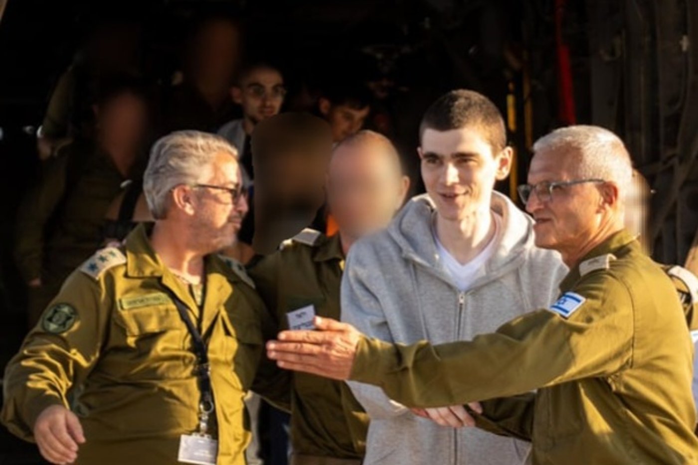 מקסים הרקין ביום שחרורו