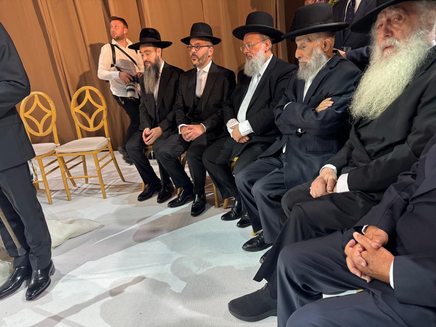 שמחת נישואי נכדו של האדמו"ר רבי דוד חנניה פינטו