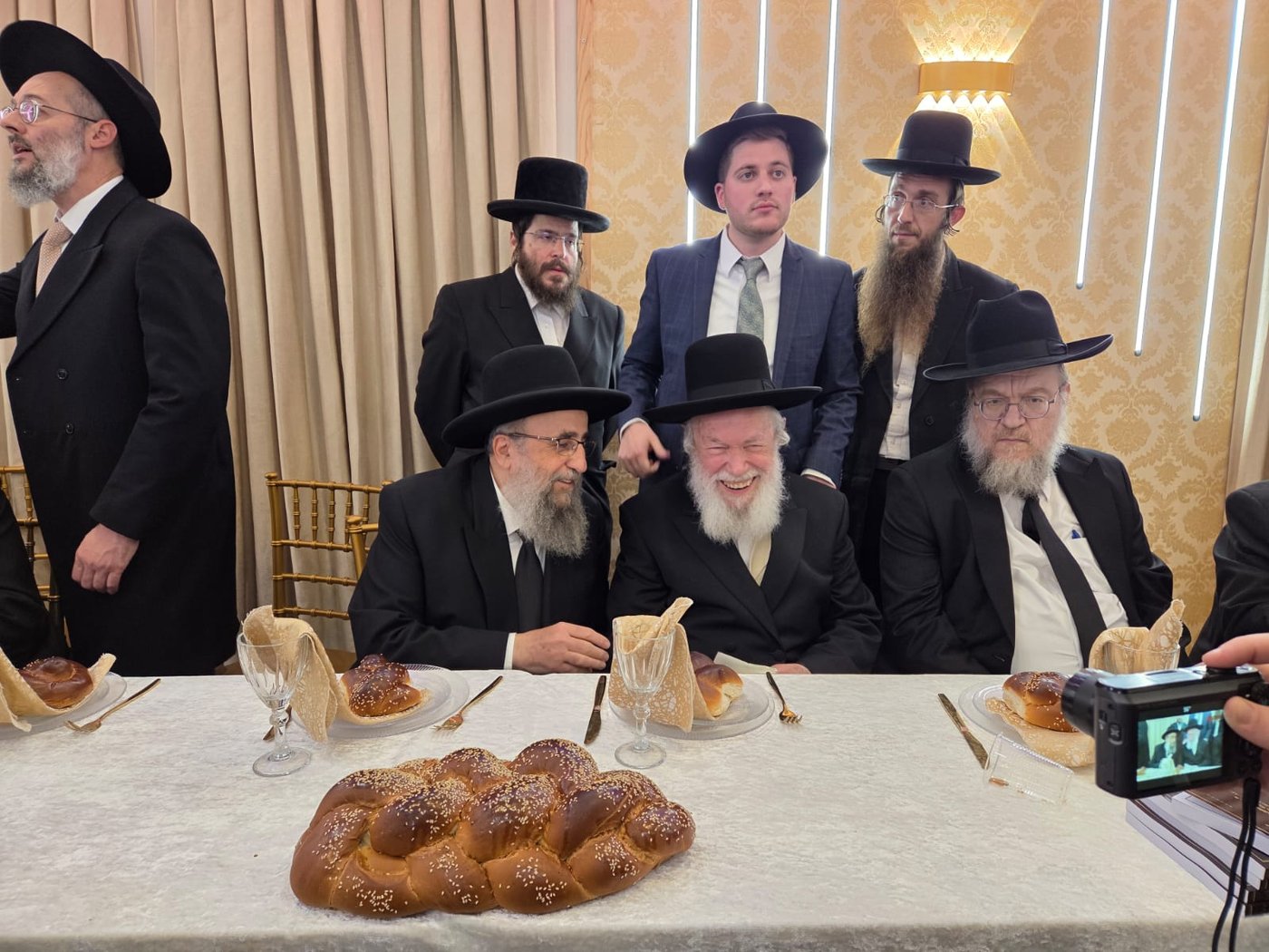 שמחת נישואי נכד הגר"י זילברשטיין