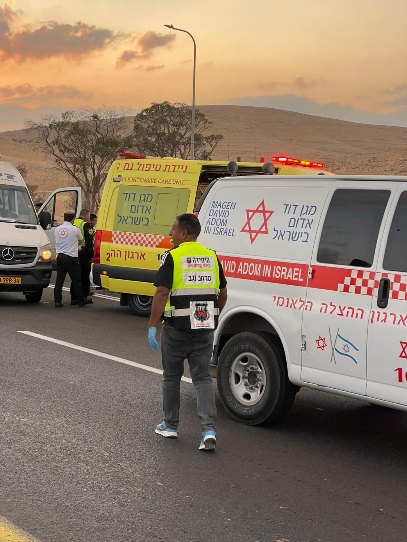 טרגדיה נוראה: התנגש בעוצמה במעקה הבטיחות בכביש - ונהרג במקום