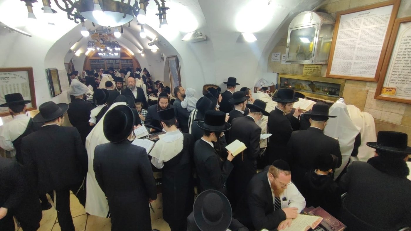 ערב שבת מברכים כסלו באתרא קדישא מירון