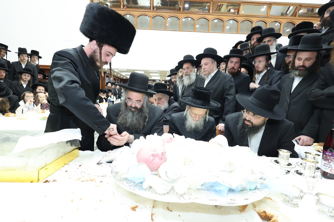 שמחת פדיון הבן בחצרות ביאלה - קופיטשניץ - לעלוב ב"ש - קוזמיר