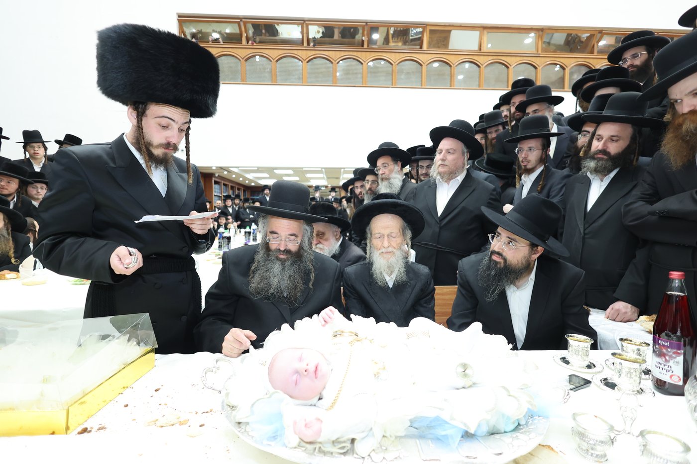 שמחת פדיון הבן בחצרות ביאלה - קופיטשניץ - לעלוב ב"ש - קוזמיר