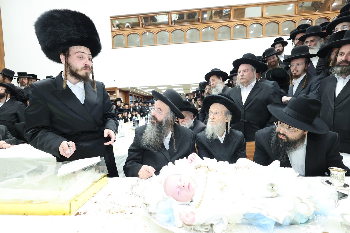 שמחת פדיון הבן בחצרות ביאלה - קופיטשניץ - לעלוב ב"ש - קוזמיר